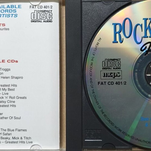 Rock 'N' Roll Favourites Vol.2 CD used, classic hits collection