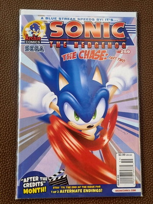 Sonic The Hedgehog #259 Ιούνιος 2014 καινούργιο
