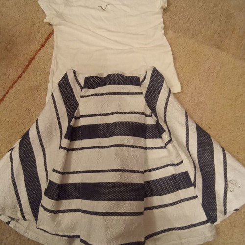 Versace blouse and Mini Raxevsky skirt like new, age 7