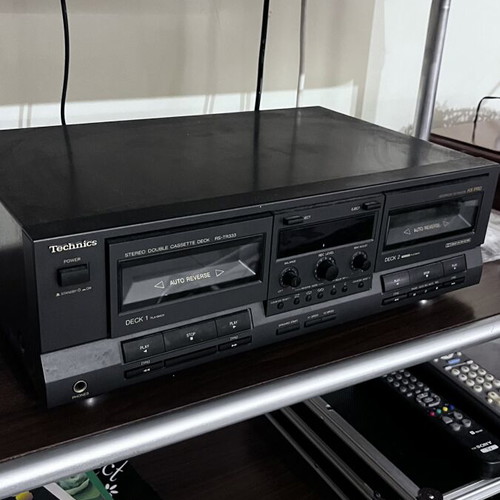 Technics RS-TR333 stereo double cassette deck