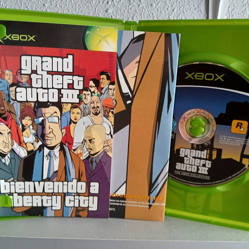 Grand Theft Auto 3 Xbox game