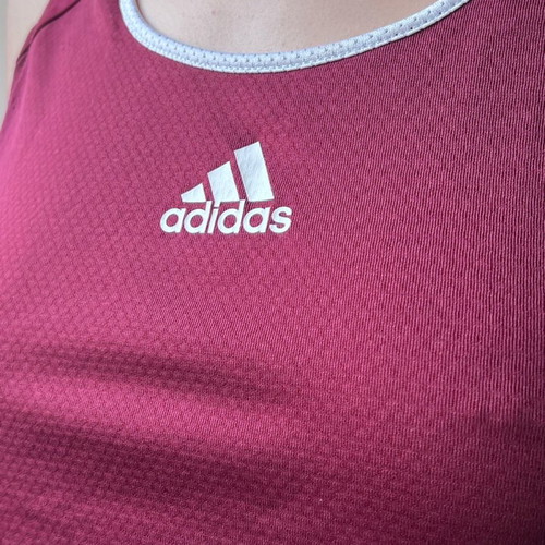 Adidas sports sleeveless top used, multicolor
