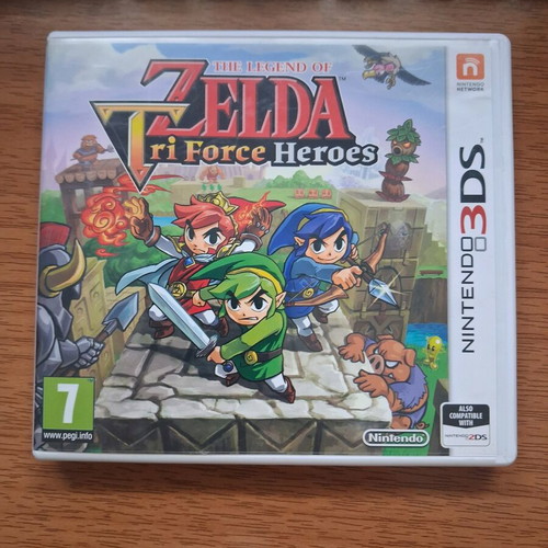 Zelda Tri Force Heroes Nintendo 3DS like new