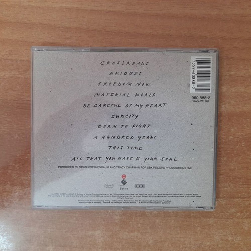 Tracy Chapman Crossroads CD, rock