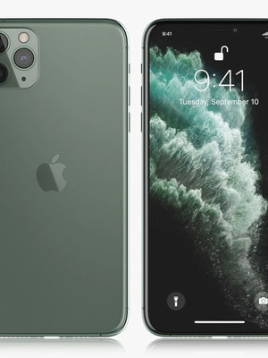 Apple iPhone 11 Pro Max 512GB used, dual SIM, green