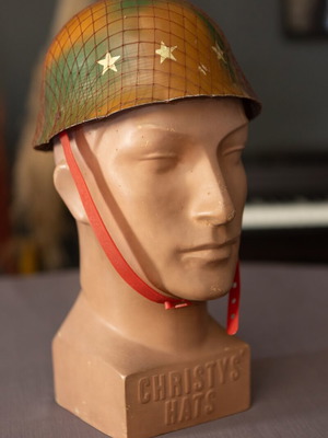 Panigiriotiko helmet made of aluminum used