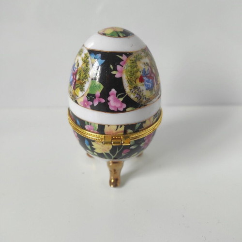 Limoges porcelain egg like new
