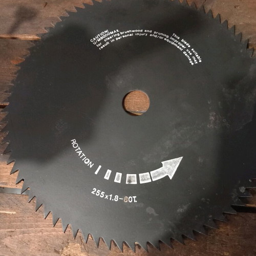 Brush cutter blade 255×1.8-80T new