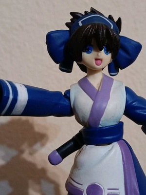 Samurai Spirits Rimururu figure used, 8 cm