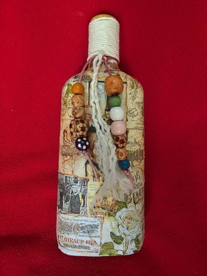 Decorative bottle new, not for use