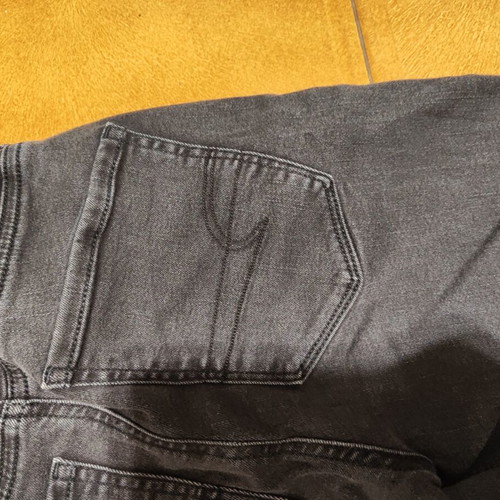 American Eagle jeans slim fit black faded, like new