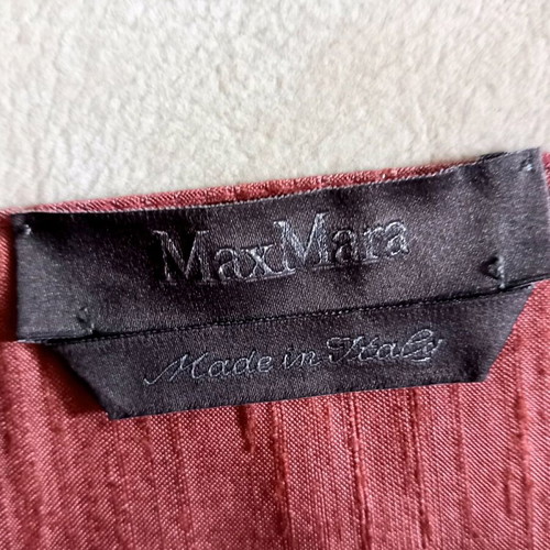 Silk pashmina Max Mara like new, dusty pink, 184x65cm