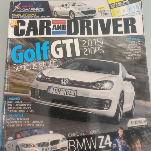 Car and Driver magazine 6/2009 issue 234 like new