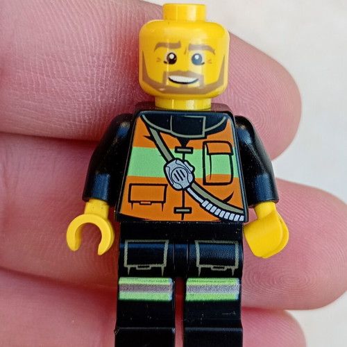 Lego firefighter minifigure used from The Lego Movie
