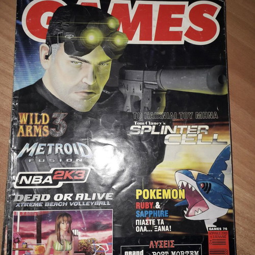 Games magazines used, issues 73-78