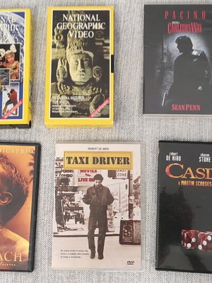 DVD филми и видеокасети National Geographic като нови, дублирани