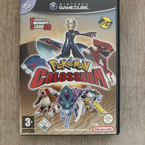 Pokemon Colosseum Nintendo GameCube used PAL