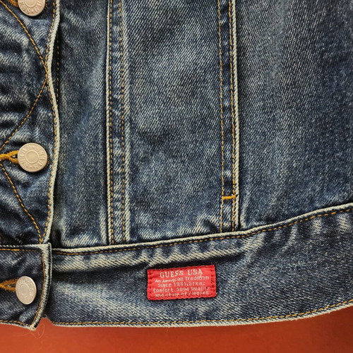 Guess denim jacket like new, size S