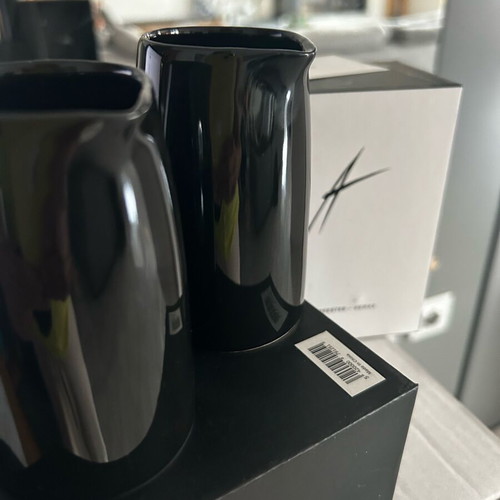 Set of 2 porcelain milk jugs 150ml Serax designed by Ann Demeulemeester new