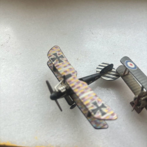 World War 1 fighter plane miniatures like new