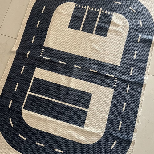 Kids Concept Children's Rug Road Pattern 90x130 Like New