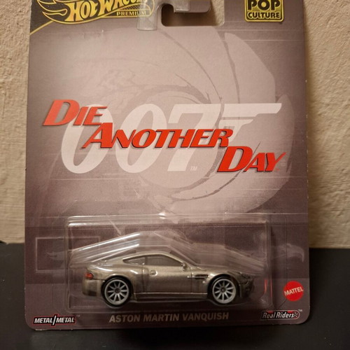 James Bond Aston Martin Vanquish Hot Wheels Premium καινούργιο
