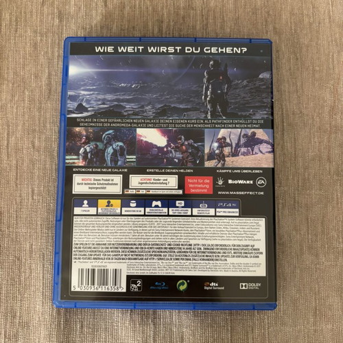 Mass Effect Andromeda PS4 game used