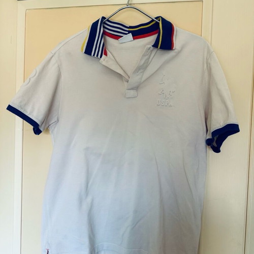 U.S. Polo Assn. Polo T-Shirt white like new, size L