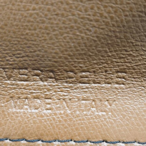 Vera Pelle Kitora Shoulder Bag like new, beige and brown leather