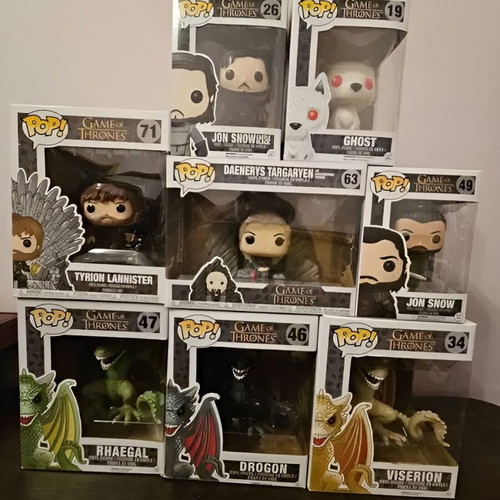 Game of Thrones House of the Dragon Funko Pop figures