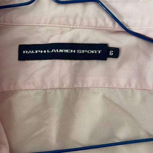 Polo Ralph Lauren Pink Shirt like new, size 6 XS