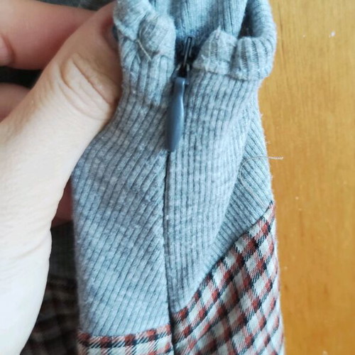Helmi dress S checked with grey like new