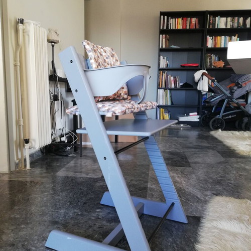 Stokke Tripp Trapp Babyset Storm Grey like new