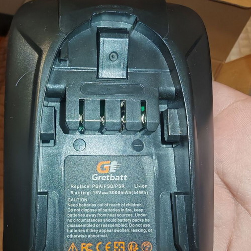 GretBatt 18V 3.0Ah Li-Ion Battery New for Bosch Home & Garden