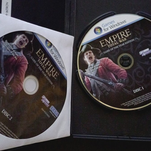 Empire Total War Napoleon Total War PC game used, Game of the Year edition