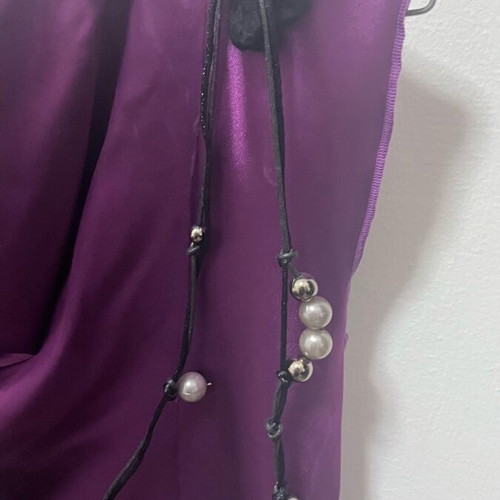 Burgundy blouse size M used