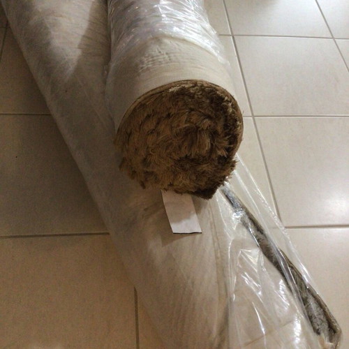 Hand tufted shaggy rugs used, medium 123x180cm and large 165x230cm