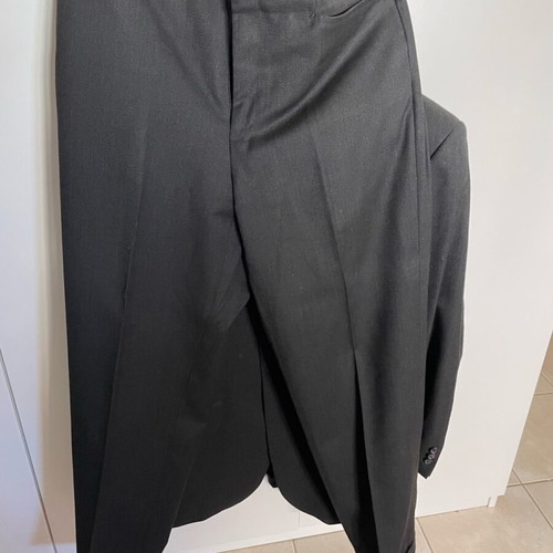 Bitsiani men's suit set like new, size 50, dark charcoal
