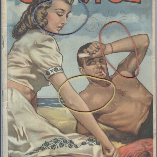 Thisavros Magazine Issue 505, July 29 1948, used