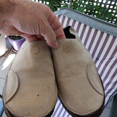 Timberland loafers men's suede beige used size 45