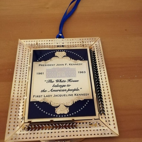 Collectible White House Christmas Ornaments 2020 2021 like new