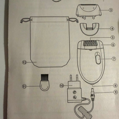 Philips Satinelle epilator new