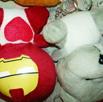 Plush keychains set of 9 assorted figures