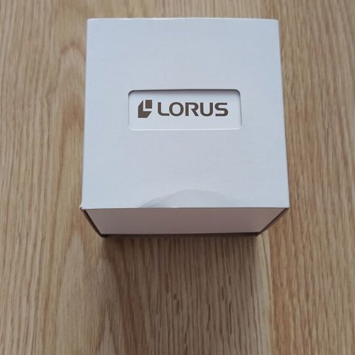 Lorus RG269TX9 watch new, women's, black with colorful dial