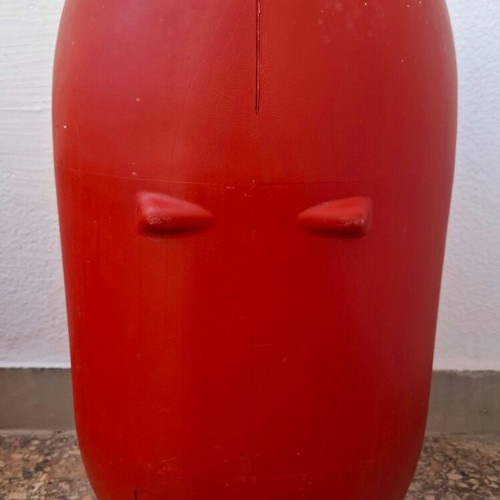 Plastic barrel used, 35 liters, Greek made, food grade