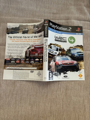 WRC 4 PlayStation 2 PS2 σκέτο εξώφυλλο μεταχειρισμένο