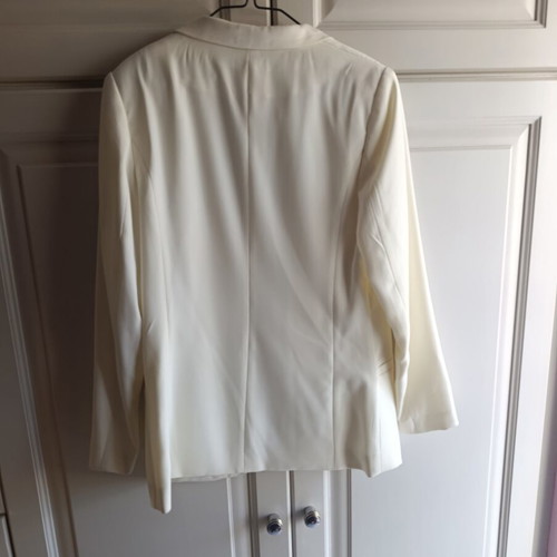H&M white jacket like new, size L