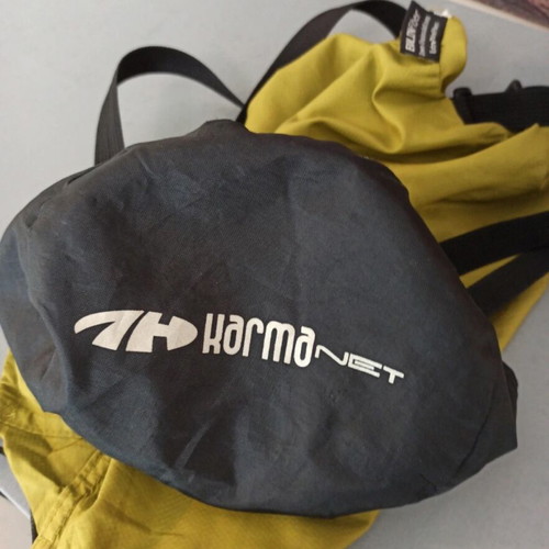 Karmanet EULIN sleeping bag with extra thin fibers like new