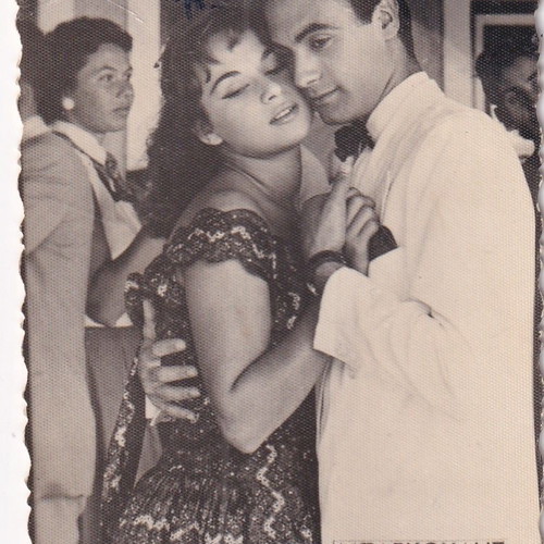 Aliki Vougiouklaki authentic photographic postcard