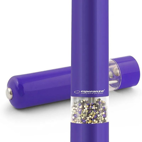 Pepper mill like new, purple color